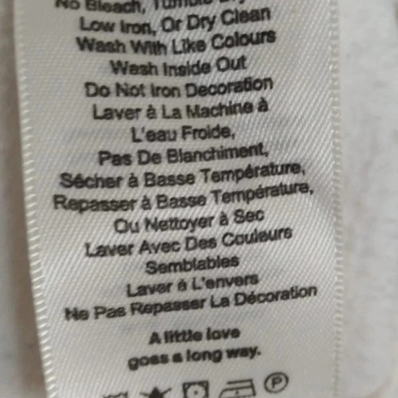 Aritzia Little Moon  Oversized embroidery hoodie size S - Picture 6 of 6